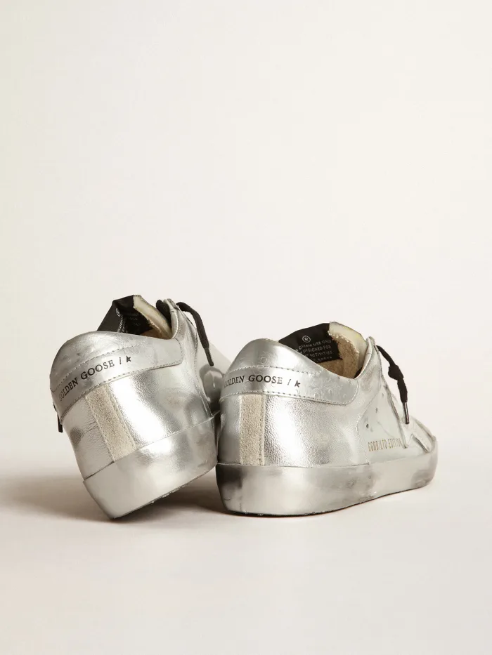 Super-Star sneakers with star and silver heel tab