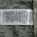 22ss Full Logo Wash Denim Short