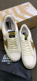 Sneakers Ball Star con stella e talloncino dorati