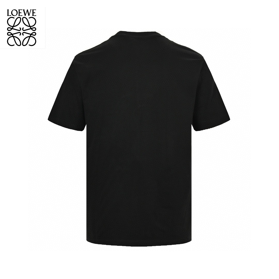 24ss Towel Embroidery Logo T-Shirt
