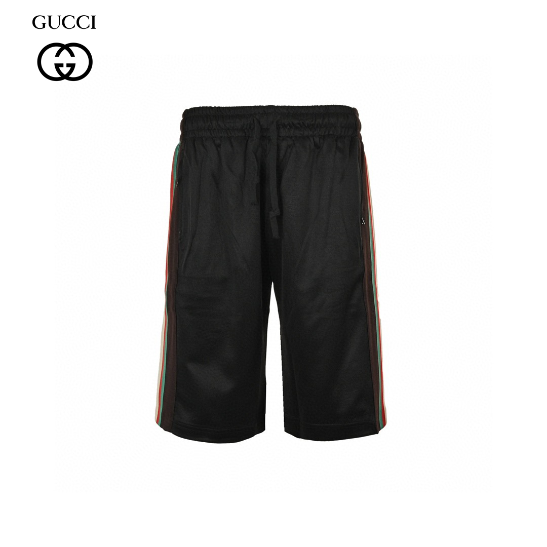 24ss Side Stripe Braid Short