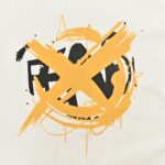 24ss Karl Lagerfeld Graffiti Logo T-Shirt