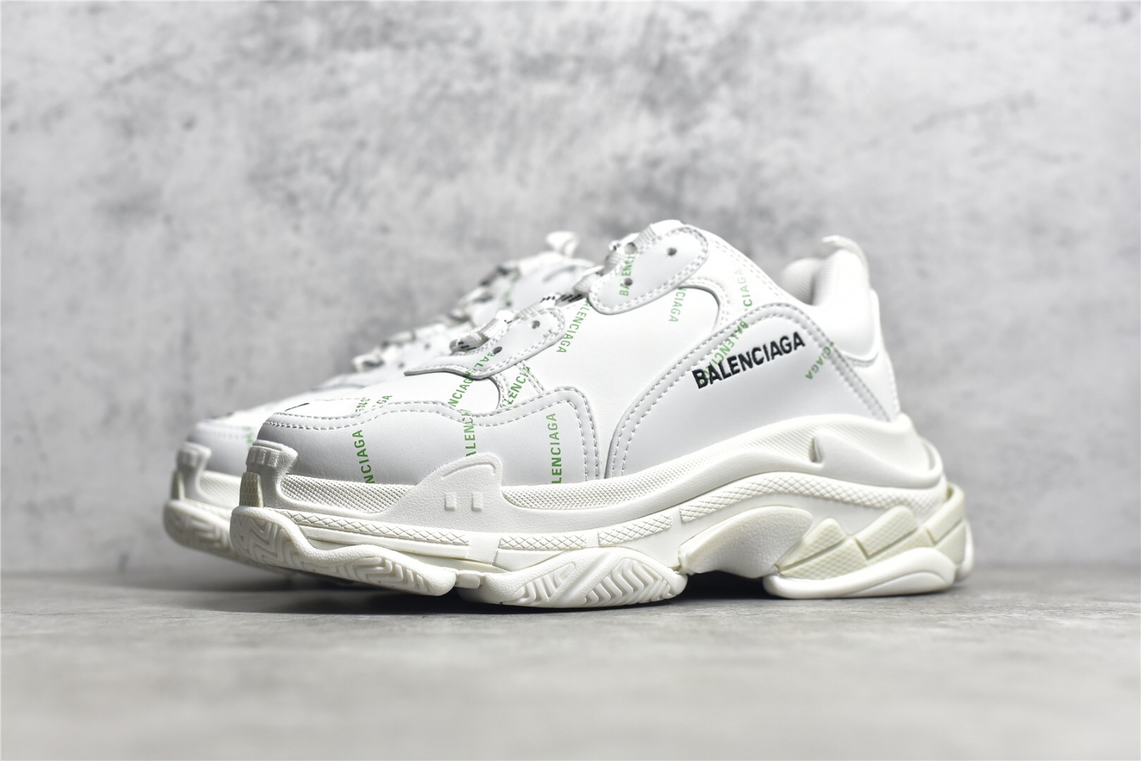 Balenciaga Triple S Allover Logo GID