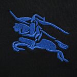 24ss Chest Small Embroidery Knight Warhorse Logo T-Shirt