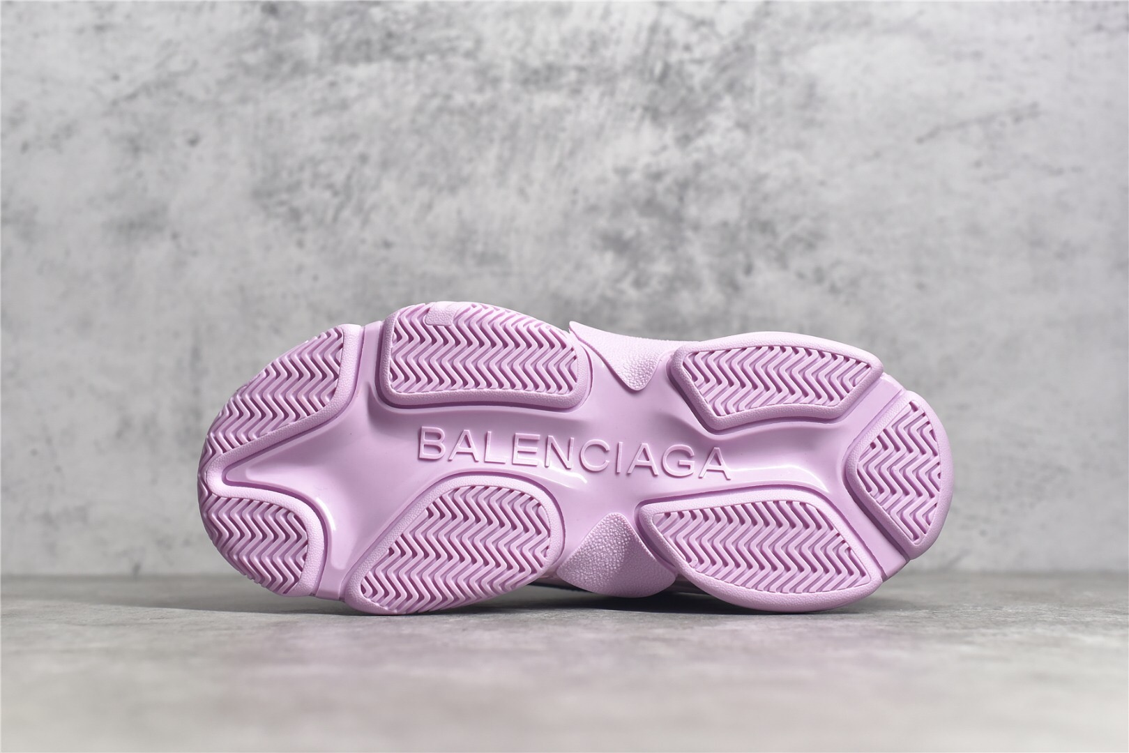 Balenciaga Triple S Allover Logo Pink
