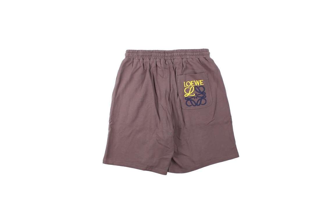 Joint Color Embroidery Logo Short