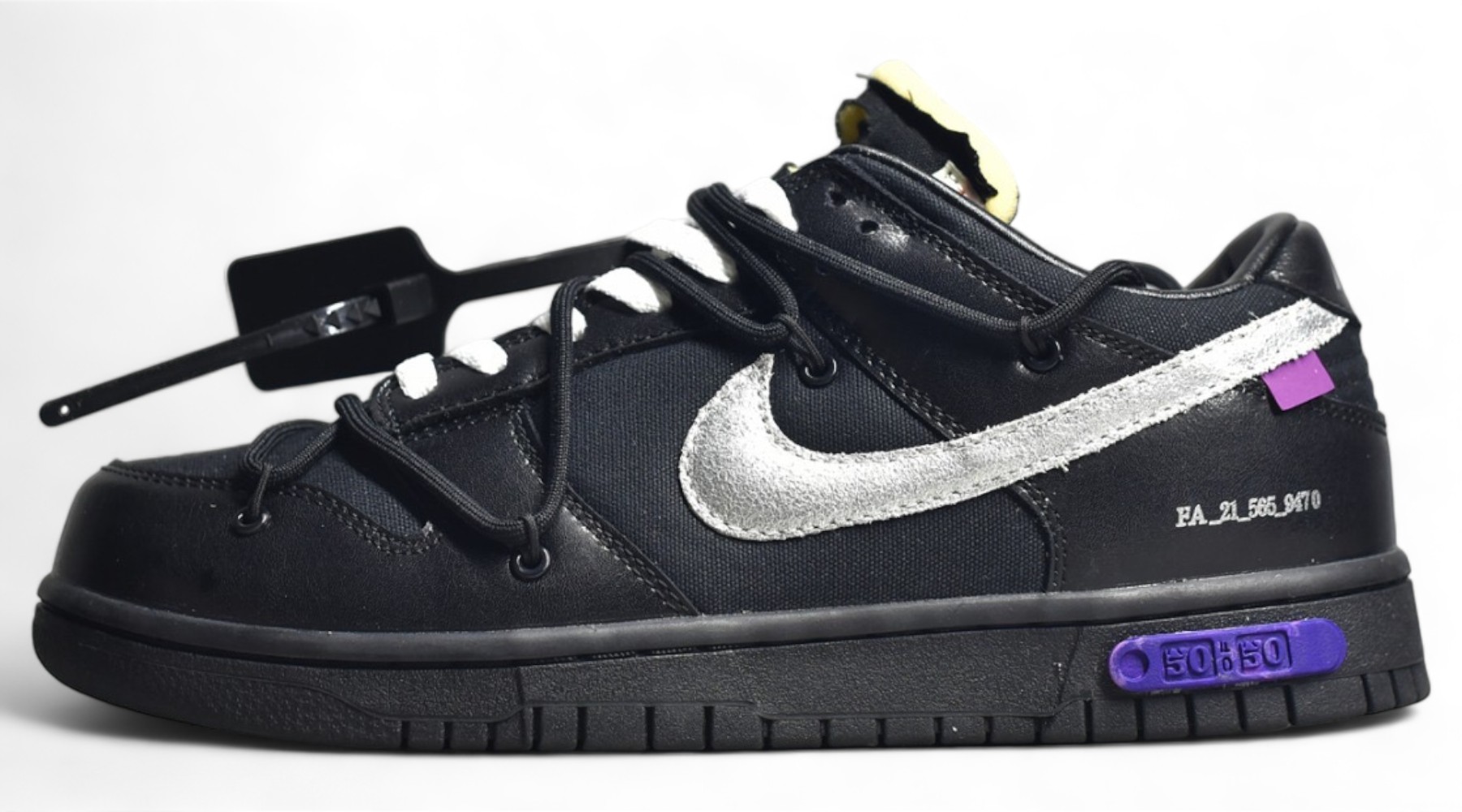 Dunk Low x Oof-Whi*e "The 50" Collection Black DM1602-001