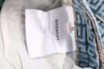 23SS 4G Full GG Logo Jacquard Weave Denim Short
