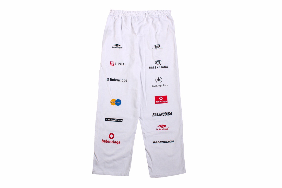 Multiple Logos Pants