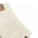 Embroidery Warhorse Logo Side Joint Plaid Short