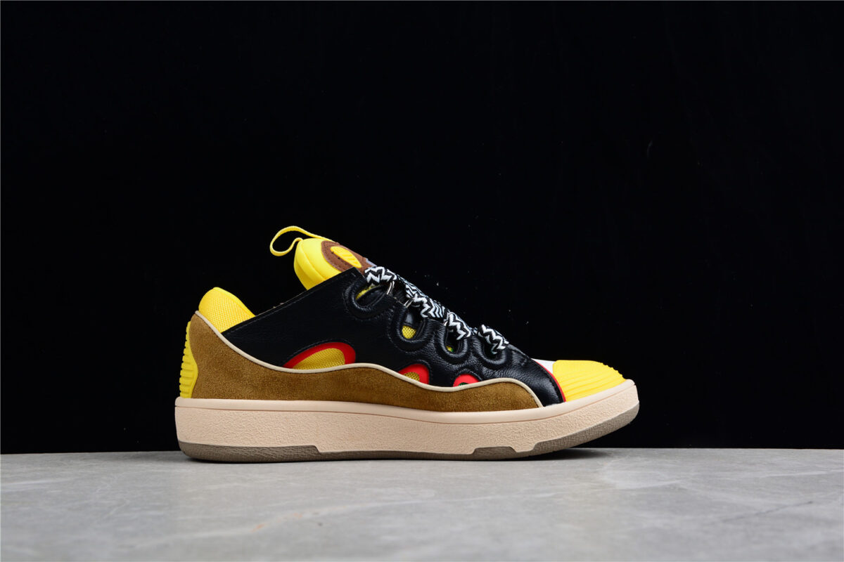Lanvin Curb Chunky Lace Sneakers