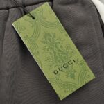 Joint Inlay Double G Embroidery Logo Short