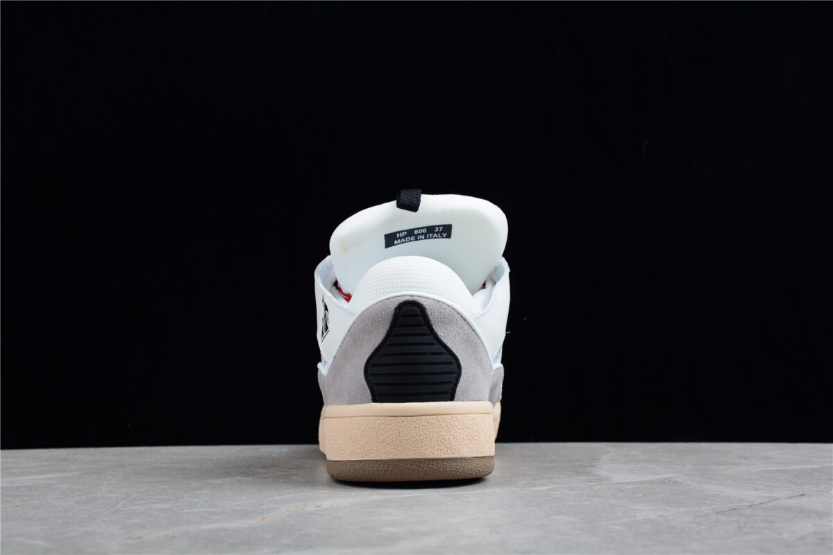 Lanvin Curb Leather Sneakers
