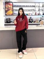23FW Warhorse Embroidery Logo Pants