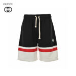 Joint Inlay Double G Embroidery Logo Short
