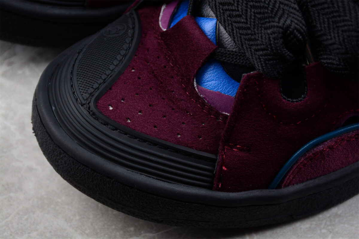 Lanvin Curb Cartoon Sports Sneaker Purple Shoes