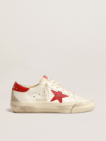 Super-Star LTD in nappa with red star and heel tab