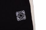 23ss Black and White Braid Sweatpants