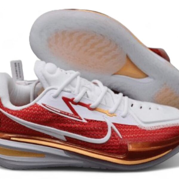 NIKE AIR ZOOM G.T. CUT x UNIVERSITY RED WHITE YELLOW