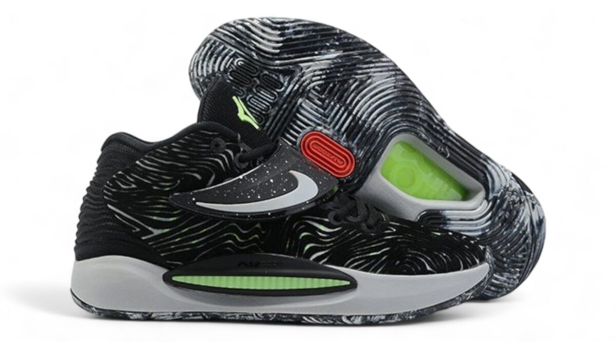 NIKE KD 14 x BLACK LIME GLOW