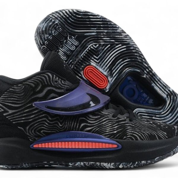 NIKE KD 14 x SEASONAL BLACK LASER CRIMSON