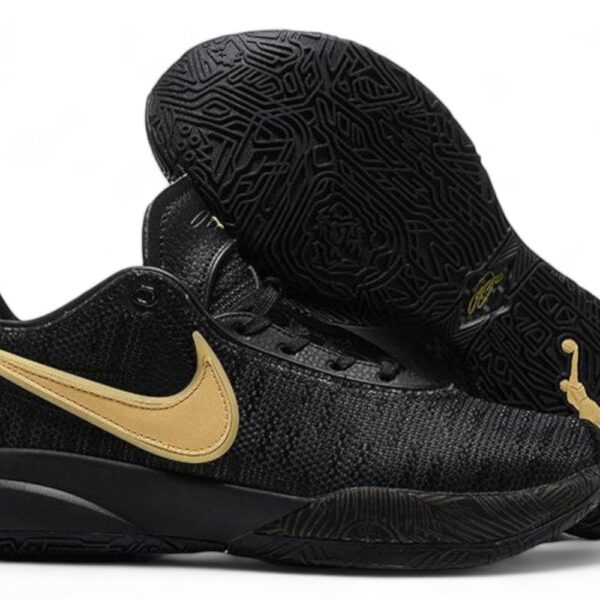 NIKE LEBRON 20 x BLACK GOLD