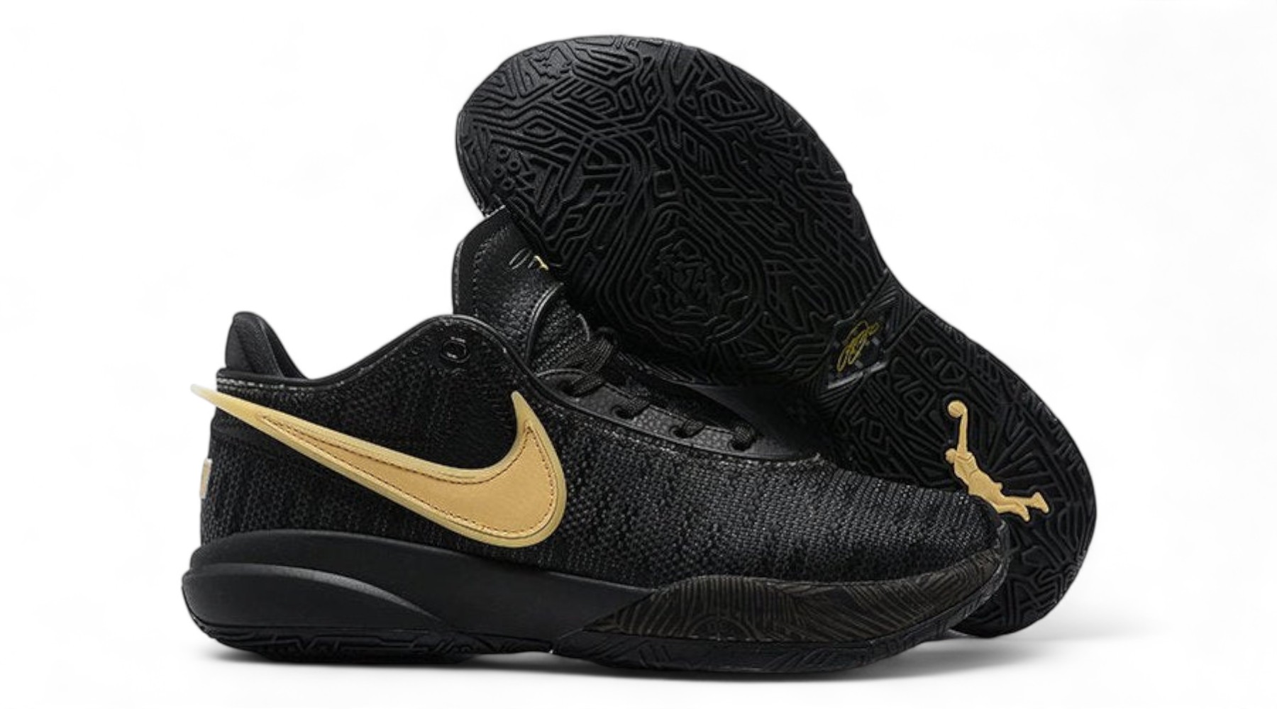NIKE LEBRON 20 x BLACK GOLD