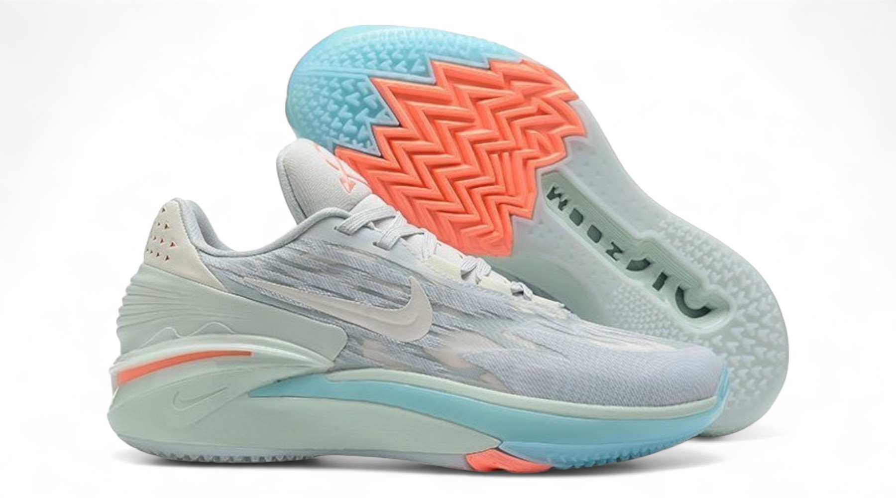 NIKE ZOOM G.T. CUT 2 x BLUE GREEN GUM
