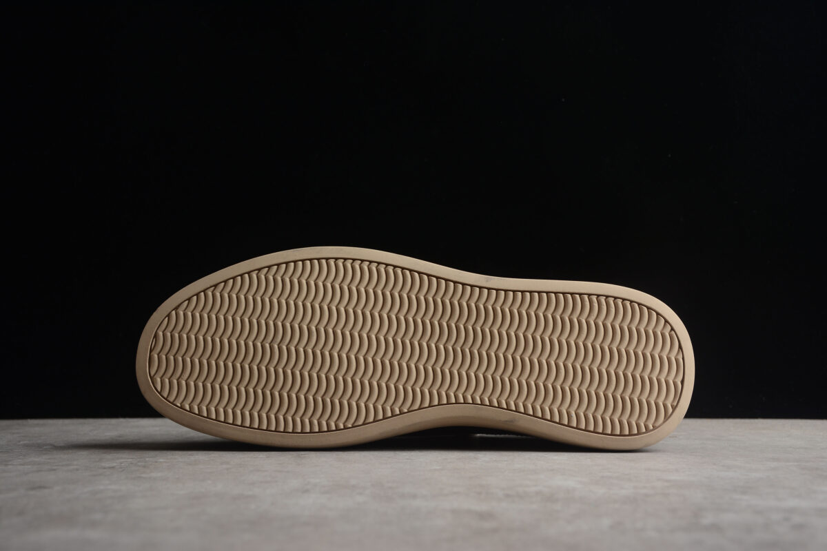 Dior Leather Low-Top Sneaker – Black/Beige