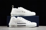 Dior B23 Oblique Low-Top Sneaker – Black with Gum Sole (Copy)