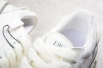 Dior B23 Oblique Canvas Low-Top Sneaker – White
