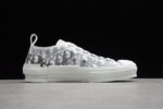 Dior B23 Low-Top Sneaker – Grey Oblique Transparent