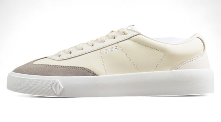Dior B23 Oblique Low-Top Sneaker – Black with Gum Sole (Copy)