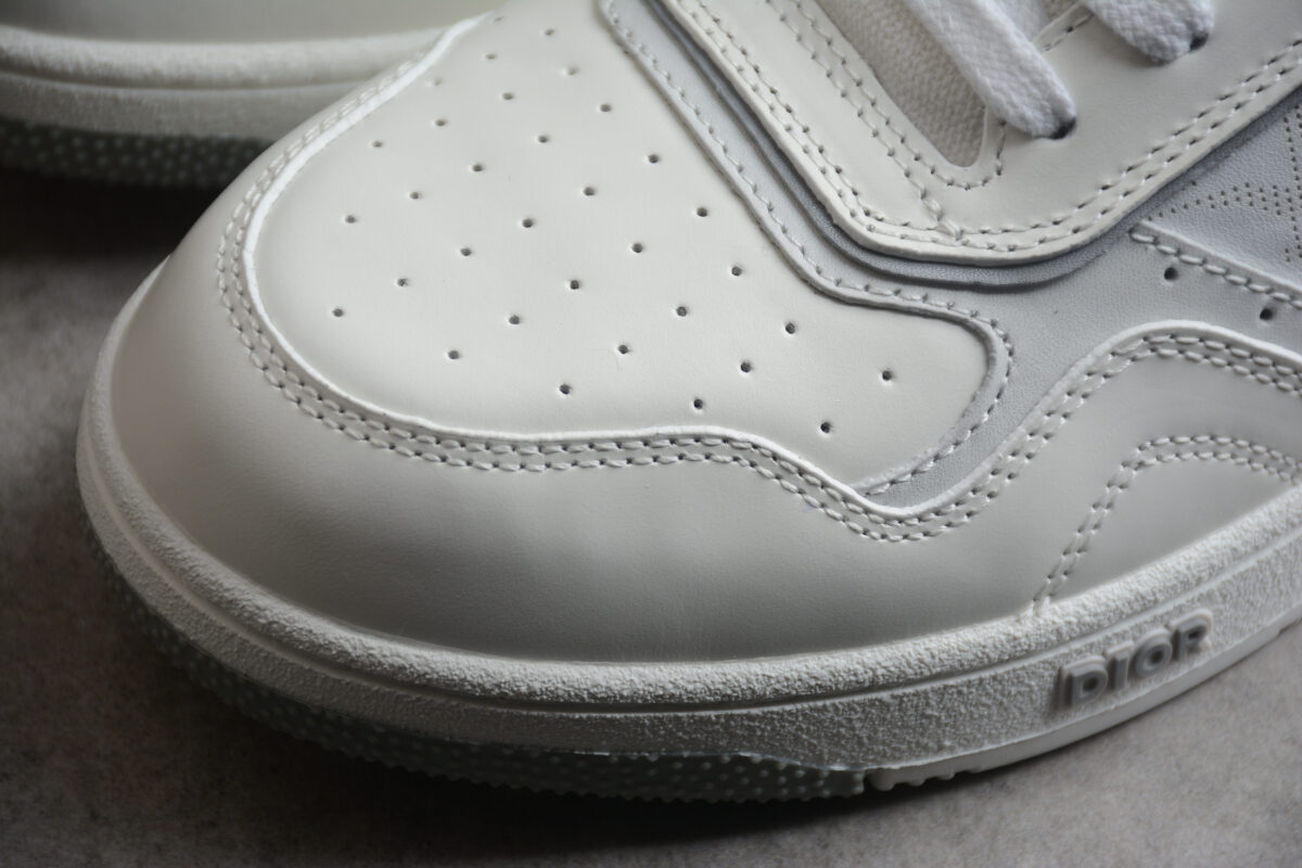 Dior B30 Retro Sneaker – White/Grey Oblique