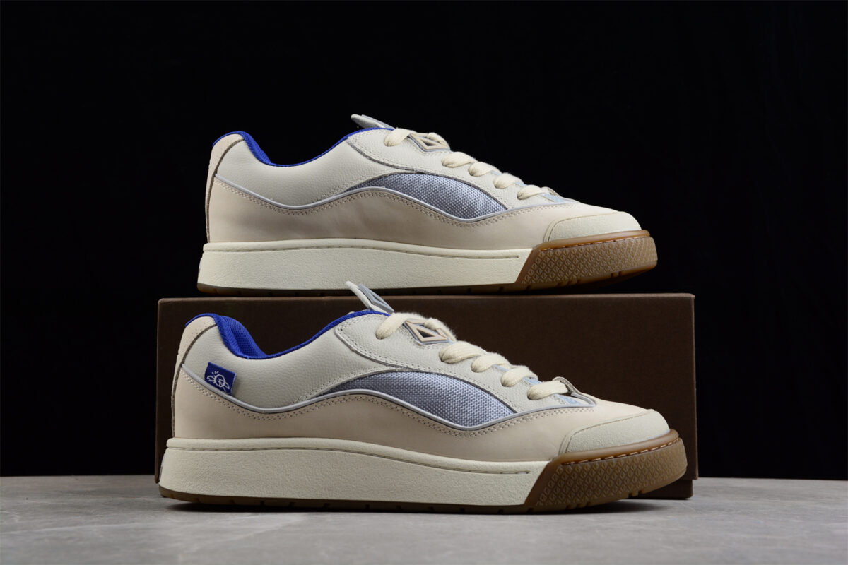 Dior B31 Low-Top Sneaker – Beige, Grey & Blue
