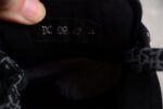 Dior B23 Low-Top Sneaker – Black Canvas with Embroidered Details