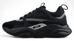 Dior Airmesh Sneaker – Black Mesh with Grey Reflective Detailing