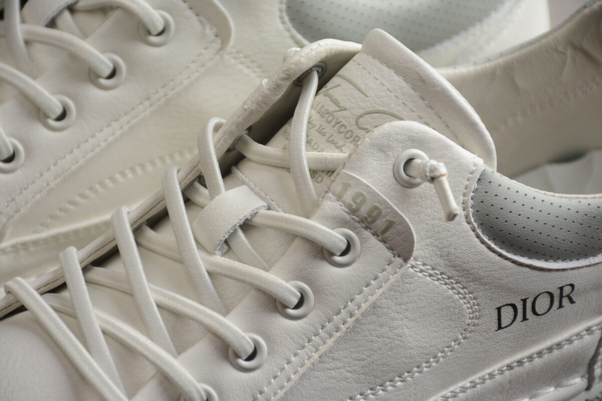 Dior B30 Low-Top Sneaker – White Leather & Suede