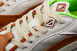 Dior B31 Low-Top Sneaker – Brown, White & Neon Green