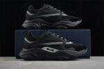 Dior Airmesh Sneaker – Black Mesh with Grey Reflective Detailing