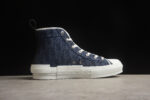Dior B23 High-Top Sneaker – Blue Oblique Canvas