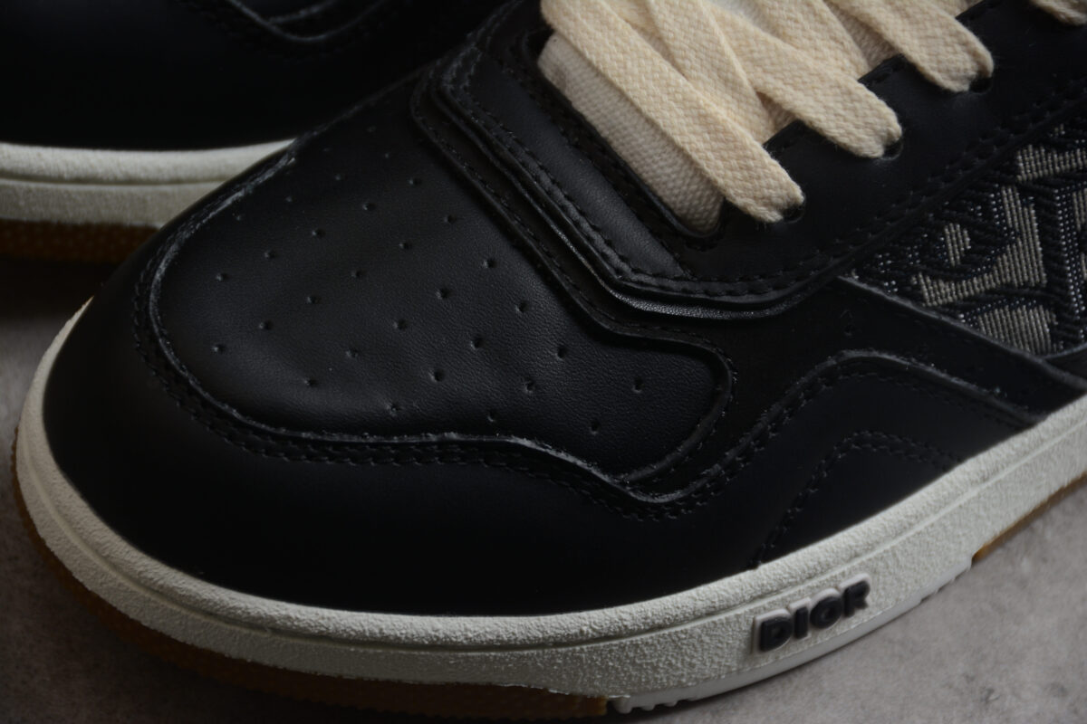 Dior B30 High-Top Sneaker – Black Oblique