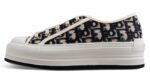 Dior B23 Oblique Low-Top Sneaker – Black with Gum Sole (Copy)