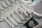 Dior Low-Top Sneaker with Green Panel & Embroidered Logo
