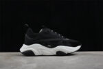 Dior Airmesh Sneaker – Black Technical Mesh with White Sculpted Sole