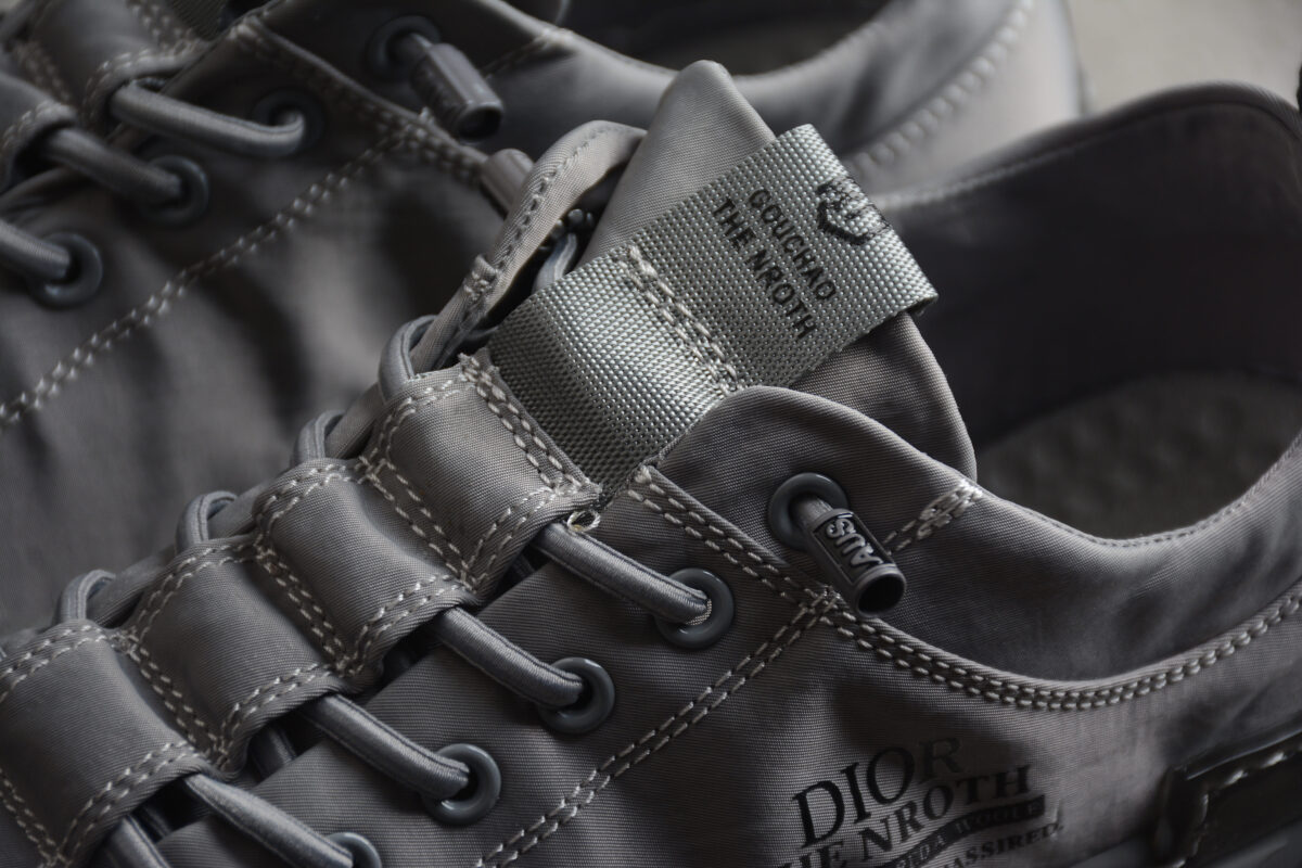 Dior x Technical Nylon Low-Top Sneaker – Grey