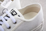 Dior B713 Low-Top Sneaker – White Canvas with Logo Detailing