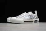 Dior B23 Oblique Low-Top Sneaker – Black with Gum Sole (Copy)