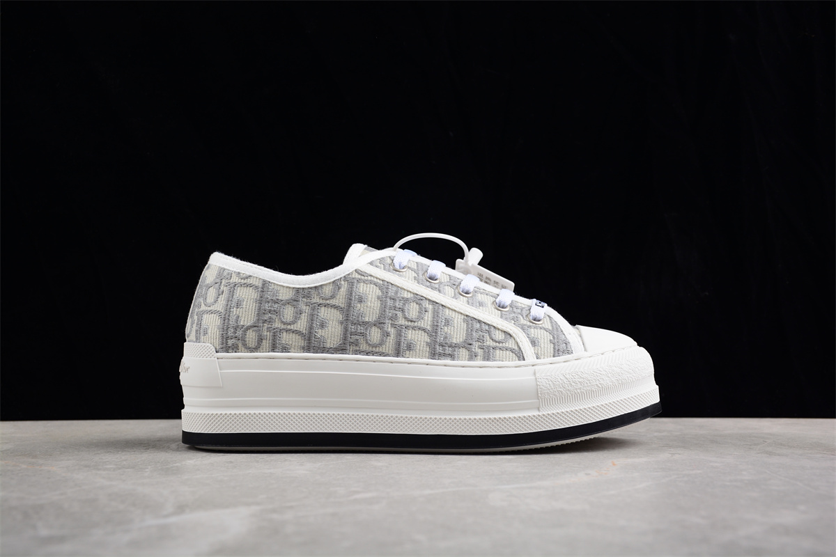Dior B23 Oblique Low-Top Sneaker – Black with Gum Sole (Copy) (Copy)