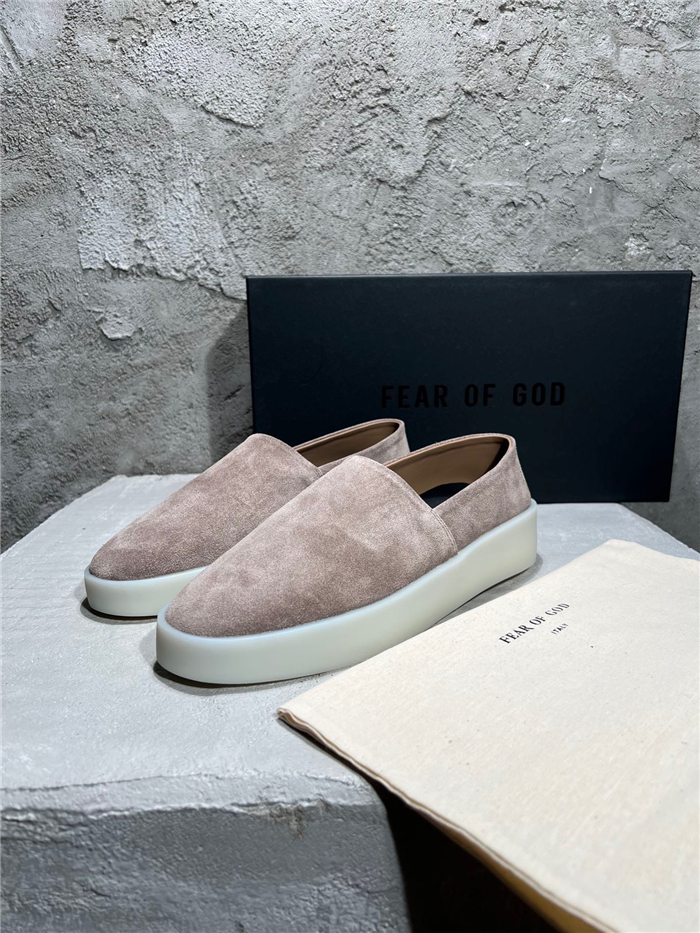 Fear of God Slip-On Sneaker – Taupe Suede